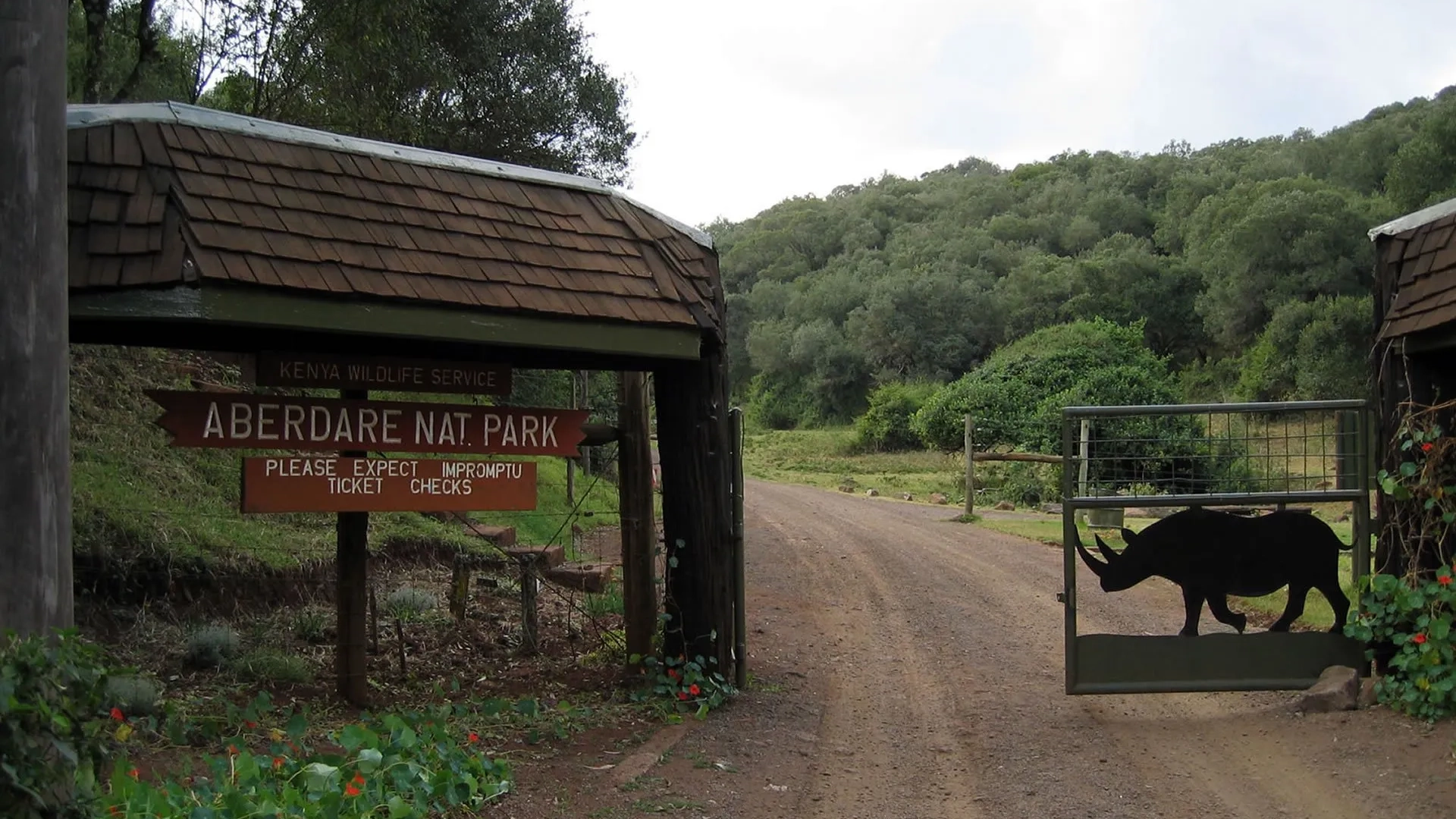 Aberdare National Park Entry Gate