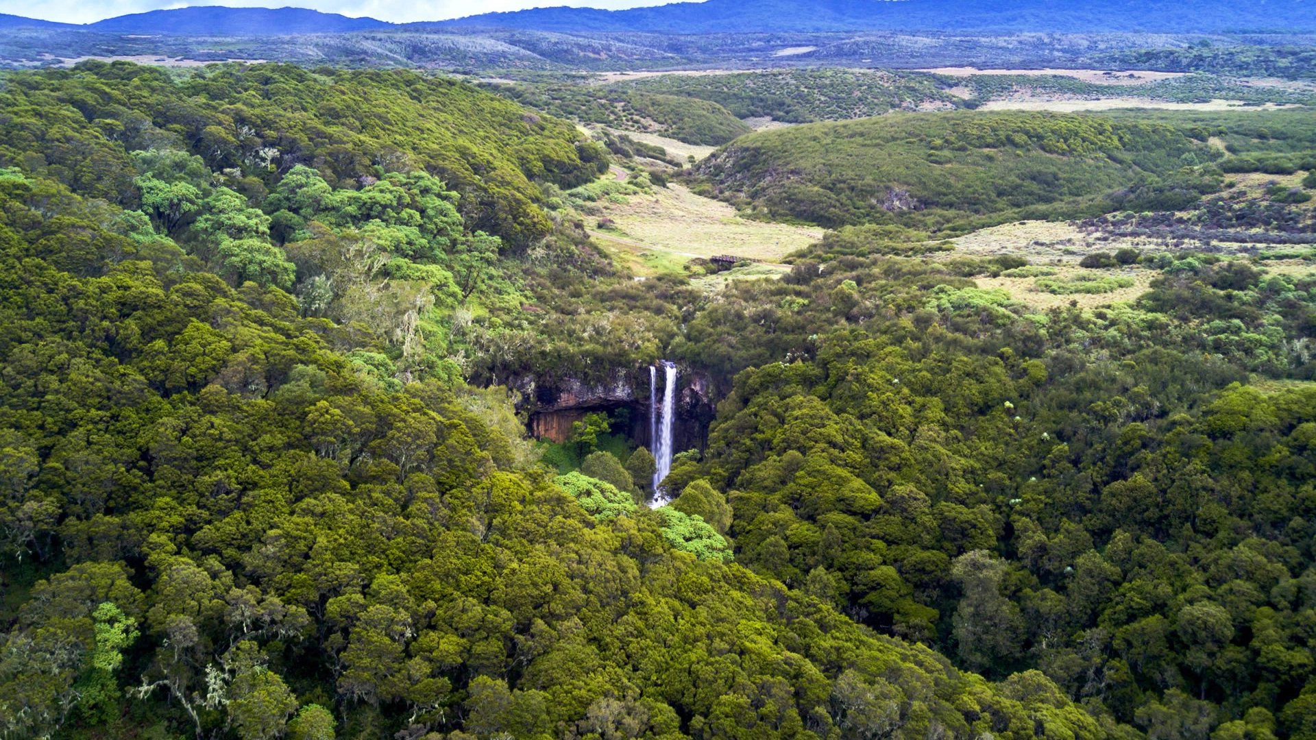 Aberdare National Park Waterfall