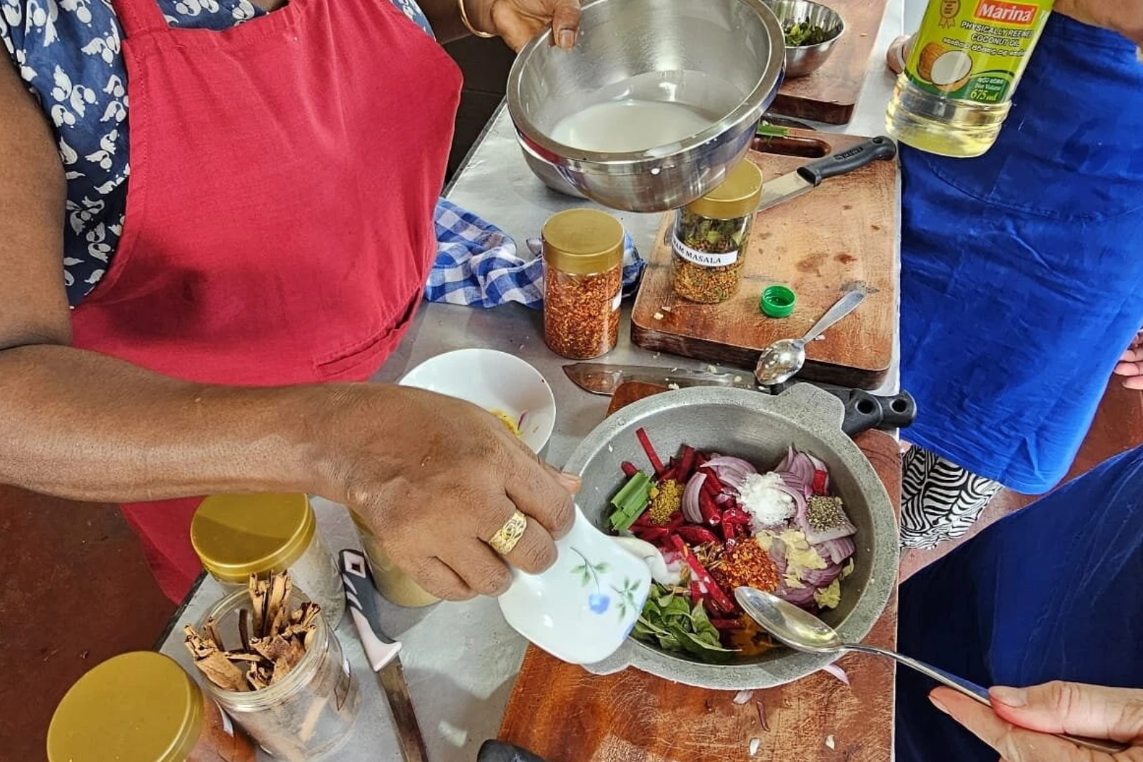 Cooking Class Session