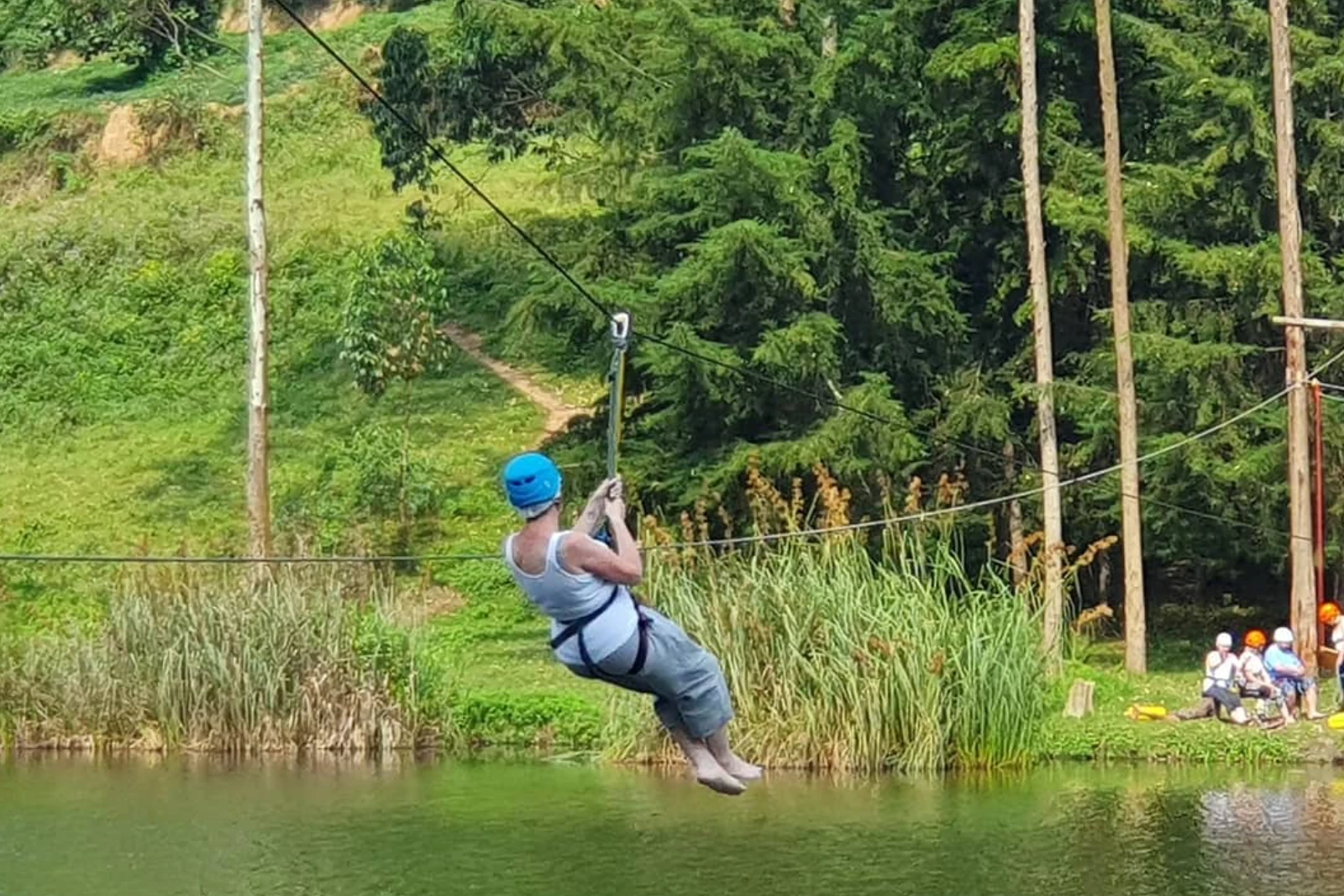 Lake Zipline Ride