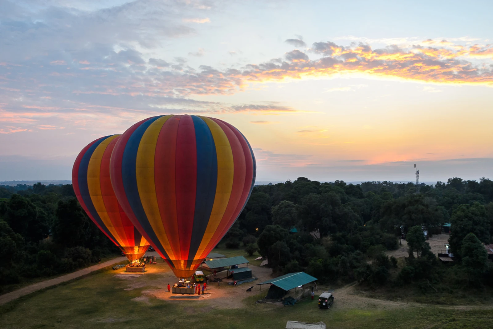 Hot Air Balloon Safari
